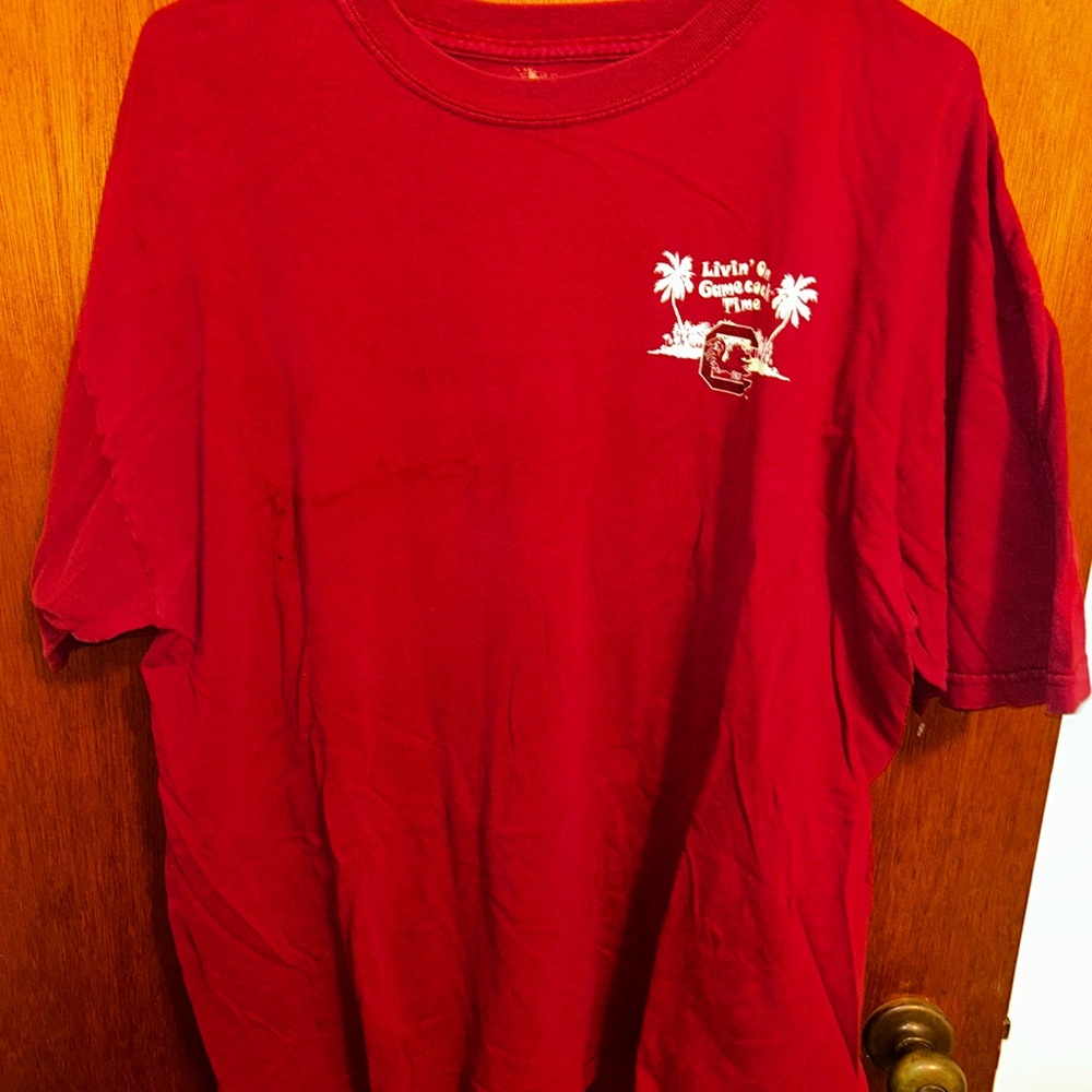 Red Gamecock tshirt